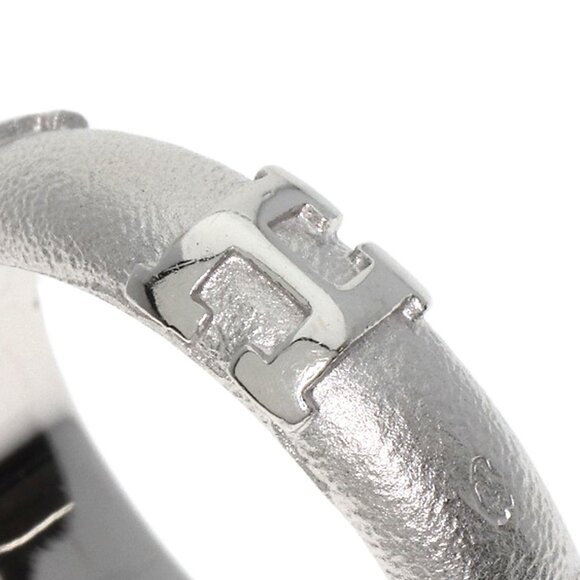 HERMES 18k White Gold Ring #47 - Picture 8 of 10
